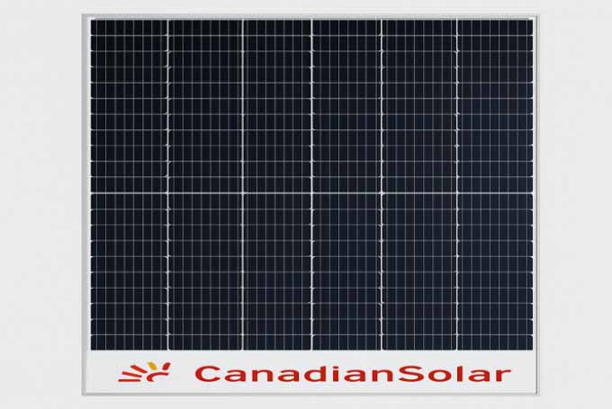 "Canadian Solar rooftop panel – high-efficiency Canadian Solar module